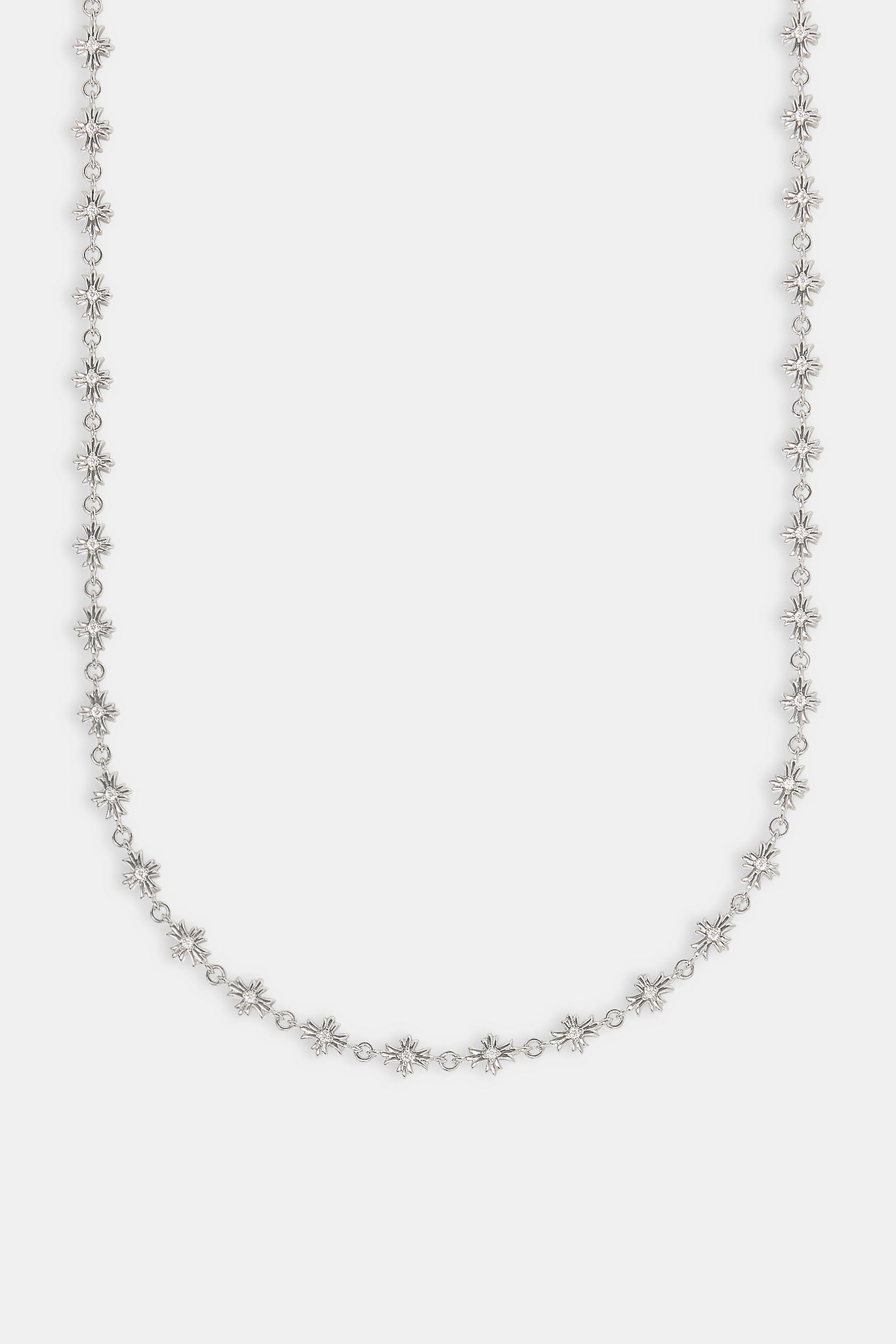 Polished Cross Chain - 6mm